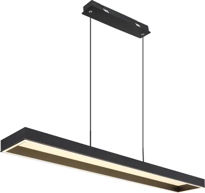 Produktbild von Globo Lighting|Hängeleuchte Metall schwarz matt, LED