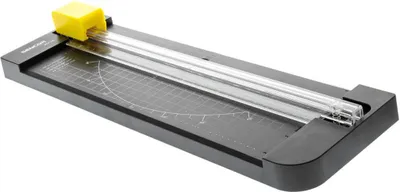 Produktbild von Sencor Tisch-Papierschneidemaschine STR 210, A4, 3 Schneidemesser quer / gestanzt / geriffelt