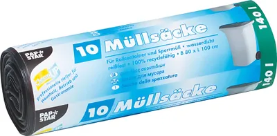 Immagine prodotto di PAPSTAR Mlls„cke HDPE, 140 Liter, schwarz