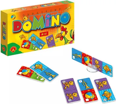 Produktbild von Domino-Mix-Spiel mit Spielsteinen für 1–5 Spieler