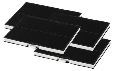 Produktbild von Super Sparset 4x Ersatz-Aktivkohlefilter passend für Siemens LZ53451 Bosch Constructa Neff Junker - 705432, 00703606
