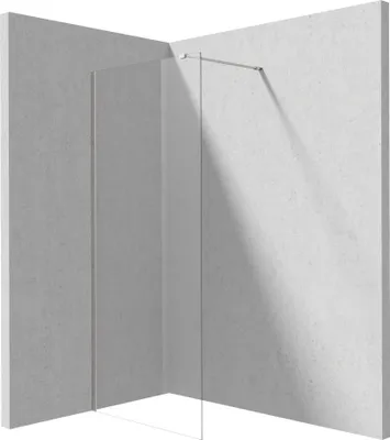 Produktbild von Prizma Walk In Duschwand Chrom 110 cm KTJ_031P