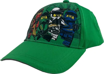 Produktbild von LEGO® NINJAGO® Kinder Kappe Baseballcap grün