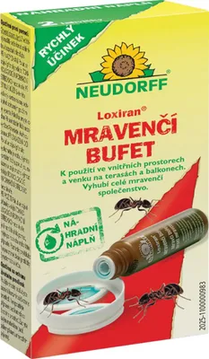 Image de Nohel Garden Insecticide LOXIRAN NEUDORFF Ant buffet refill 20ml