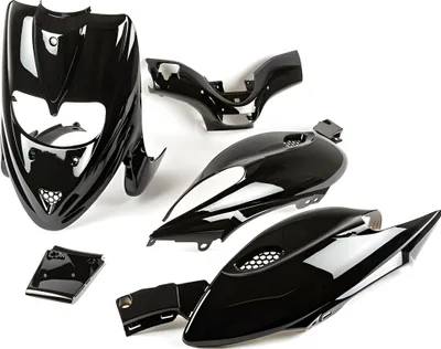 Immagine prodotto di Kit carena 5 pezzi nero Str8 per gilera stalker