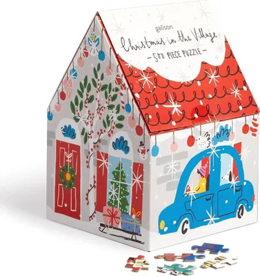 Obrázok produktu pre Vianoce na dedine 500 dielikov puzzle domu