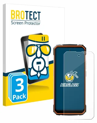 Produktbild von 3x BROTECT Schutzglas für Blackview BV8100 Schutzfolie Panzer Folie Glas Display Schutz klar