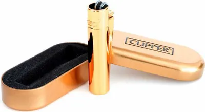 Produktbild von Clipper Metall Feuerzeug: Rose Gold - Glänzend