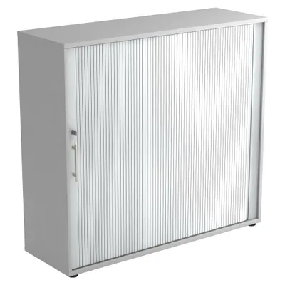 Imagen del producto de Armario con persiana enrollable, modelo 1733S RE, 3 puertas, dimensiones: 120 x 40 x 110 cm (ancho x profundidad x altura)