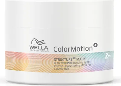 Produktbild von Wella Professionals ColorMotion+ Structure+ 500ml, 500 ml, Frauen, Gefärbtes Haar, Gefärbtes Haar, Farbschutz, Glanz, Verstärkung, Topf, AQUA/WATER/EAU, BIS-HYDROXY/METHOXY AMODIMETHICONE, STEARYL ALCOHOL, CETYL ALCOHOL,...