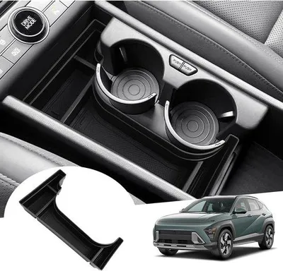 Immagine prodotto di Contenitore organizzatore per auto elettriche e portabicchieri