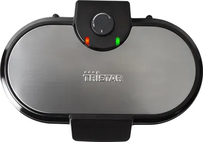 Immagine prodotto di Tristar | WF-2120 | Macchina per waffle | 1200 W | Quantità di impasto 10 | A forma di cuore | Nero