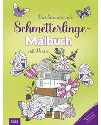 Produktbild von Das bezaubernde Schmetterlinge-Malbuch