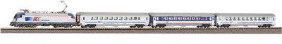 Produktbild von PIKO Start-Set E-Lok Taurus & drei IC wg. PKP A-Gleis & B VI 97931