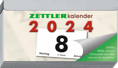 Produktbild von Tagesabreißkalender Q 2024 10,9x5,9