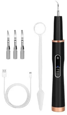 Imagen del producto de Dispositivo de higiene dental, accesorios de limpieza médica, removedor de sarro, 4 aplicadores de limpieza dental, color