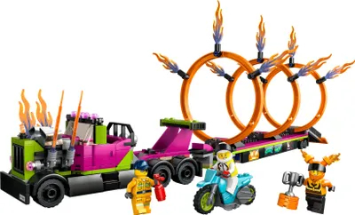 Productafbeelding van Lego 60357 LEGO City Stunttruck m. Feuerreifen-Chal 60357