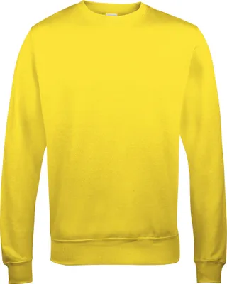 Image de AWDis Just Hoods Sweat-shirt unie à col rond RW2014 (S) (Jaune soleil)