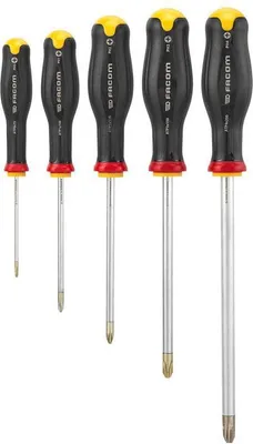 Produktbild von Facom Schraubendreher PROTWIST, Satz, 5-tlg