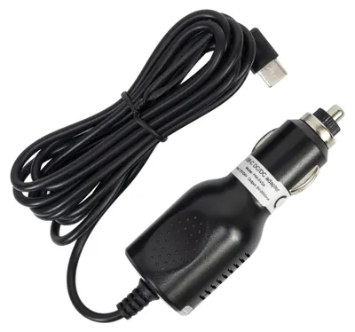 Produktbild von PNI-Autoladegerät mit USB-C-Stecker 12 V/24 V – 5 V 3 A, für GPS, Kabellänge 190