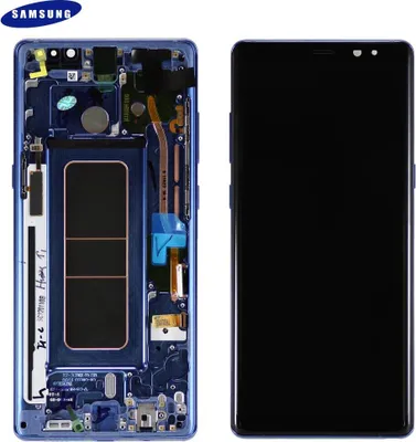 Produktbild von Samsung Galaxy Note 8 N950F LCD Display+Touch Screen (Service Pack) Blau GH97-21065B