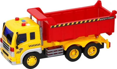 Produktbild von Spielzeug Kipplaster Baulaster LKW Baustelle mit Licht und Ton