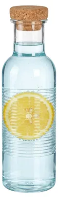 Immagine prodotto di Caraffa in vetro con tappo in sughero, 1070 ml