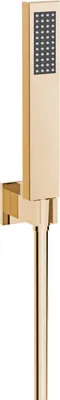 Produktbild von Mexen R-02 Kopfbrausegarnitur mit Regenbrause und Thermostatmischer, Rosa Gold - 785005050-60