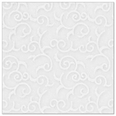 Produktbild von 50 Papstar Servietten ROYAL Collection 1/4-Falz 40 cm x 40 cm weiss Casali 84876