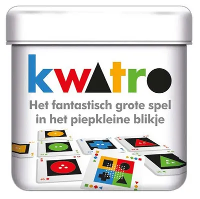 Produktbild von White Goblin Games Kwatro, Brettspiel, Party, 8 Jahr(e), Familienspiel