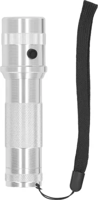 Produktbild von 10-Farben-in-1-Stufen-Taschenlampe, silberfarben, RGB-Farbwechsel, LED-Taschenlampe, IPX4, wasserdicht, mehrfarbige Taschenlampe