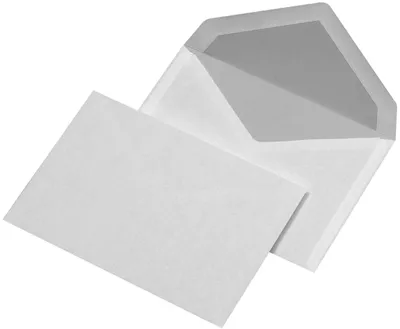 Produktbild von MAILmedia Briefumschläge C6 naßklebend ohne Fenster weiß