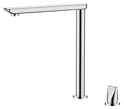 Produktbild von Ibergrif M22139 Küchenarmatur Drehbar 360°, Einhebelmischer, Chrom, Silber