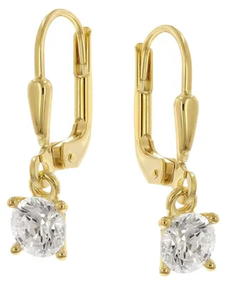 Produktbild von GLIZZ Damen-Ohrringe 333 Gold Ohrhänger mit Zirkonias GL8795