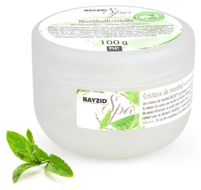 Produktbild von 100 g BAYZID® SPA Mentholkristalle für die Sauna
