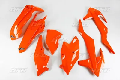 Produktbild von Kunststoffsatz Für Ktm Exc/Exc-F '17-'19 Fluo Orange (Kt518Fflu)