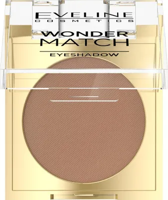 Produktbild von Eveline Cosmetics Wonder Match – langanhaltender, mattierender Lidschatten, Farbton 03 Warm Nude