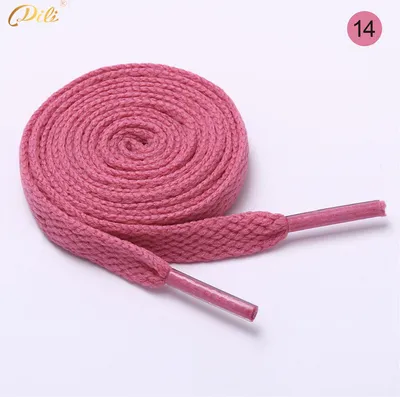 Produktbild von Schnürsenkel flach 120 cm 14# magenta 8 mm breit