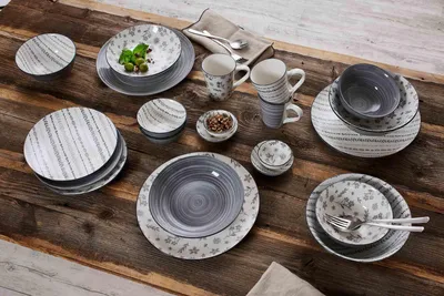 Produktbild von Speiseteller 27cm 6er Set Sendai Ranke