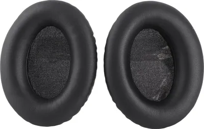 Immagine prodotto di Cuscinetti auricolari di ricambio per cuffie Audio Technica ATH-ANC7 ANC9 ANC27 ANC29, rivestimento in spugna, morbidi, 2 pezzi, neri