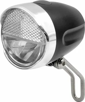 Produktbild von Fahrrad LED Fahrradlampe Frontleuchte mit StVZO, 30 Lux, inkl. Batterien