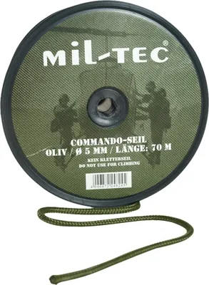 Produktbild von Miltec Commando-Seil Farbe: Oliv