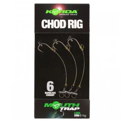 Obrázok produktu pre Korda Chod Rig - Dlhý - 6 - bez ostňov