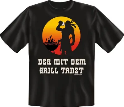 Produktbild von Der mit dem Grill tanzt - Textilien - T-Shirt
