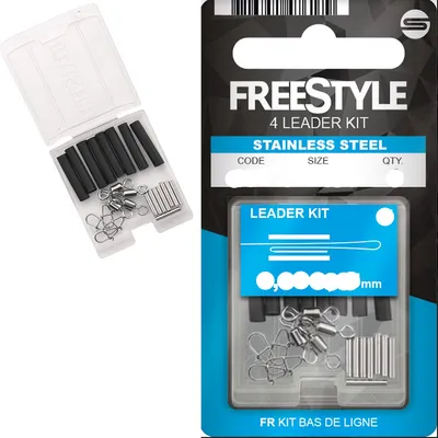 Produktbild von Spro Freestyle reloded Leader Kit- zumBau von Titanium Raubfischvorfächern