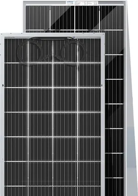 Obrázok produktu pre Solárny panel, výkon 100 W, monokryštalická kremíková technológia, 2 100 W panely