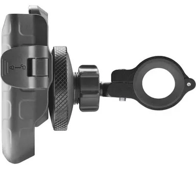 Immagine prodotto di INTERPHONE Supporto per telefono cellulare Dimensioni del telefono cellulare: L 60 x 88 mm Tubo rotondo Ø 12-32 mm con modulo antivibrazione