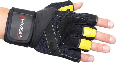Obrázek produktu pro Fitness Rukavice Žluté Rst01 Hms S
