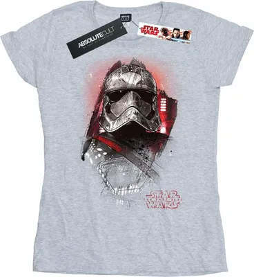 Produktbild von Star Wars - "The Last Jedi" T-Shirt für Damen BI42737 (L) (Grau)