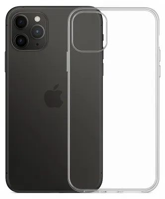 Produktbild von Mobigear Ultra-dünne, transparente Schutzhülle für das iPhone 13 Pro, flexible TPU-Hülle, extra dünnes Rückseitenetui - Transparent